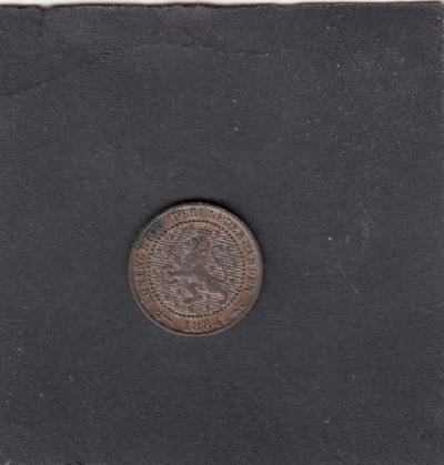 Beschrijving: 1 Cent WILLEM III